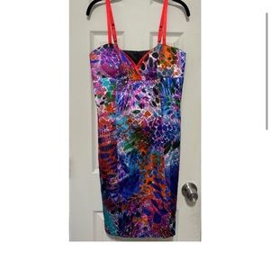 Boston Proper Sexy Splashy Rocker Dress, Size 4